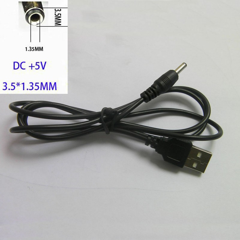 USB to 3.5mm DC 5V Charger Cable Connector Power Supply Charge Adapter Jack US gallery