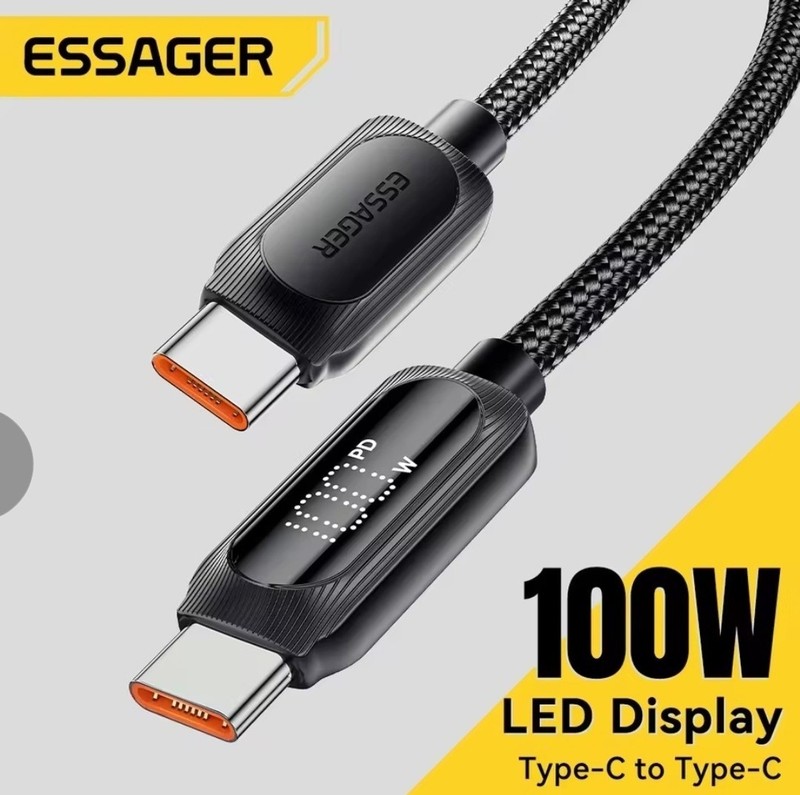 6FT USB C Cable 100W 5A PD Fastest Charging Wire Cord MacBook Digital Display