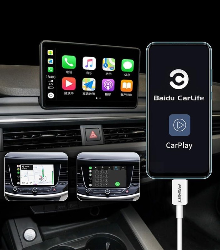 6FT Carplay Charger Cable For iPhone 17 17E 16E Auto Connect USB C White gallery