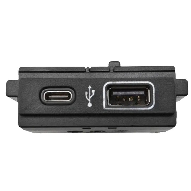 Double Output Vehicle USB Socket Compact Design Optimized For Electronic Devices gallery