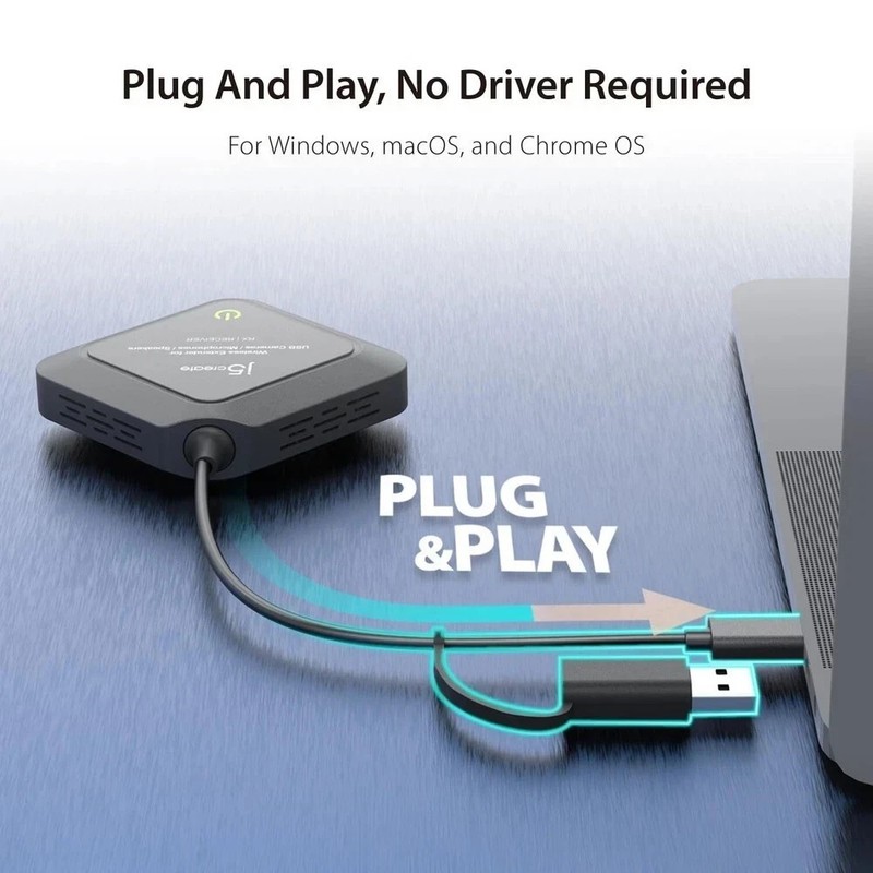 Wireless Extender for USB Webcam, Microphones, or Speakers, Ideal for Streami... gallery