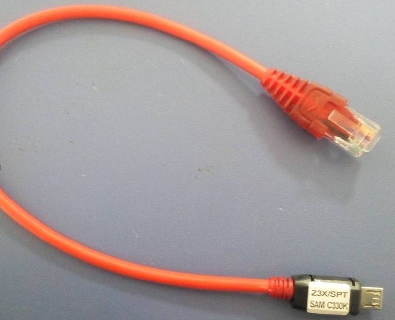 Hot High Quality SAMSUNG C3300K/C330k RJ45 Uart Cable for z3x-team Box /SPT box