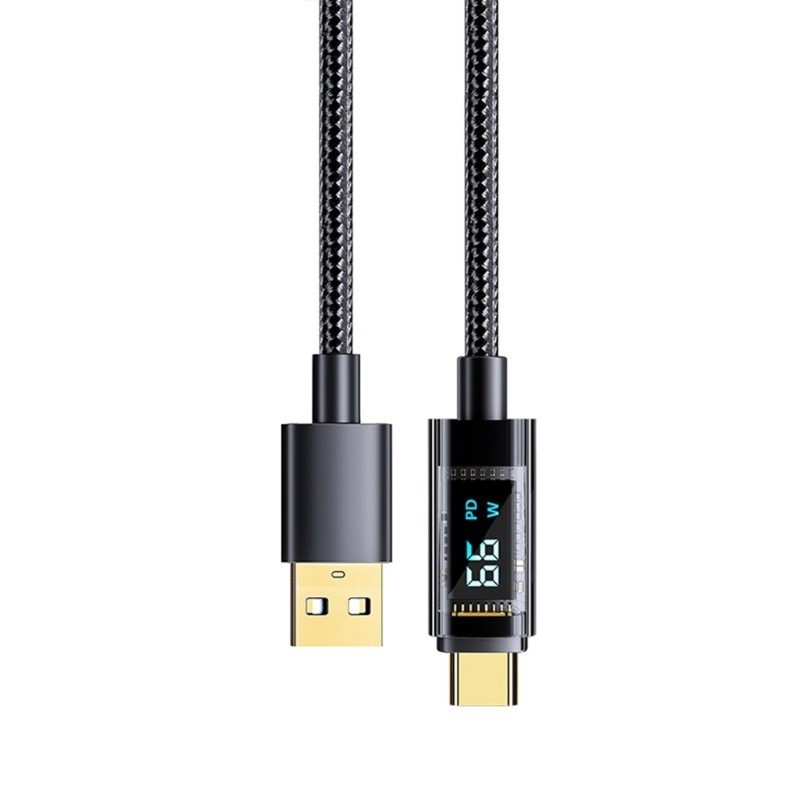 Efficient Type C Charging Cable 100W Charging Cord Aluminum for Smarphones