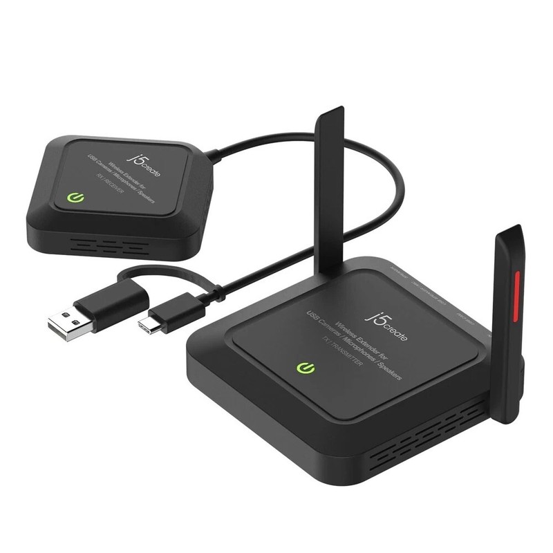 Wireless Extender for USB Webcam, Microphones, or Speakers, Ideal for Streami…