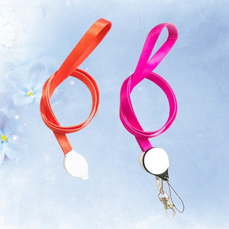 2 Pcs Type-c Charging Strap Multifunctional Lanyard Cell Phone Data Line