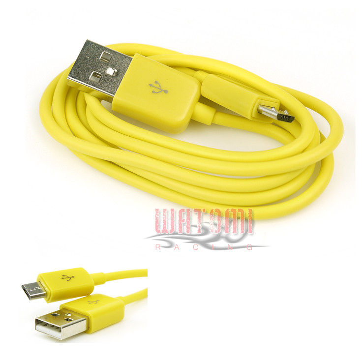 50X 6FT MICRO USB DATA SYNC CHARGER CABLE YELLOW NOKIA LUMIA 1020 LG OPTIMUS G2