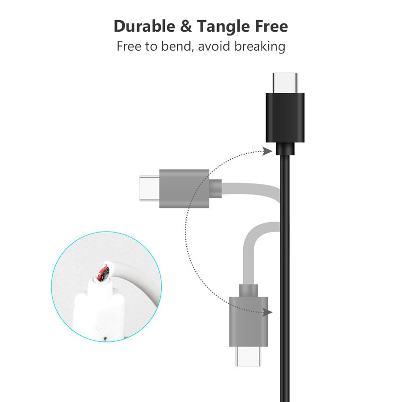USB TYPE C CHARGER DATA CABLE 3A FAST CHARGING FOR HUAWEI P30 PRO SAMSUNG S10+ gallery