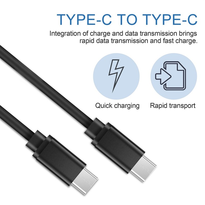 5ft 5A Type-C 3.1 Male to USB-C Male Charger Fast Charger Cord Sync Data Cable gallery
