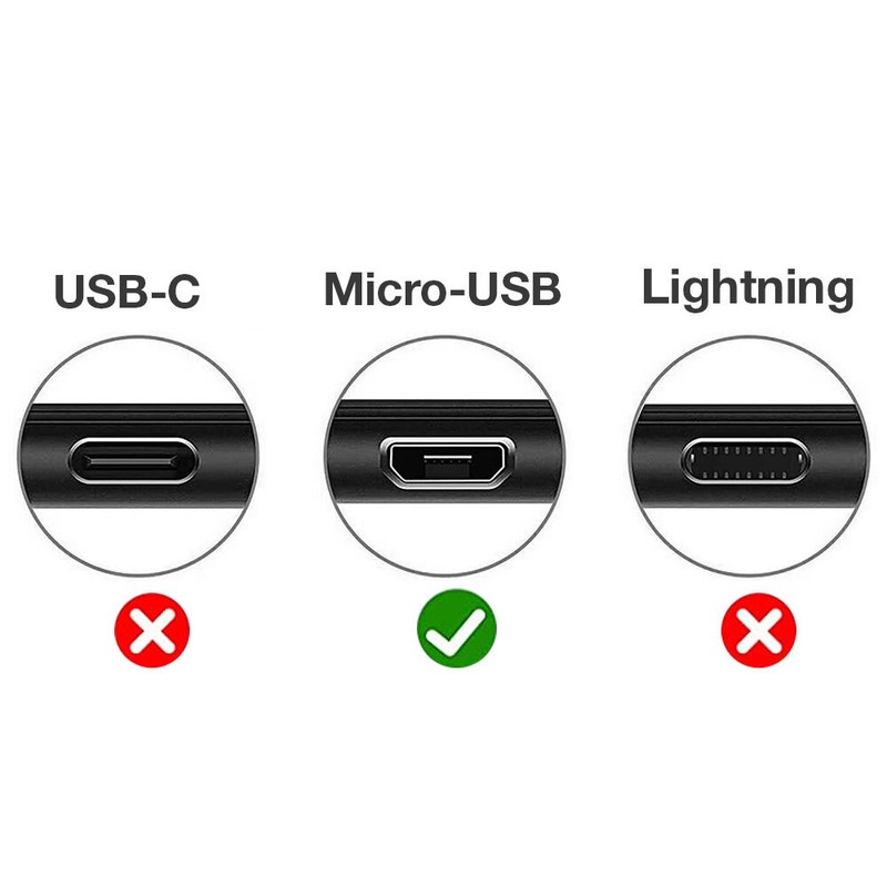 Verizon Braided Black 4FT microUSB Charge Data Cable LED for Samsung GalaxyS7/S6 gallery