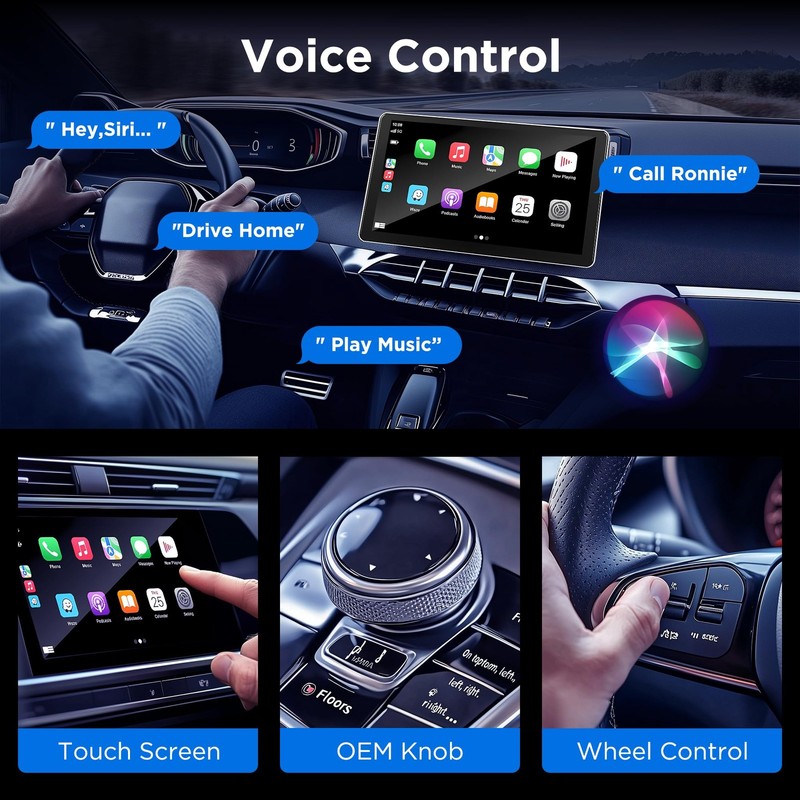 vnilrgle Wireless CarPlay Adapter 2024 Upgrade, Plug and Play, No Latency, Co... gallery