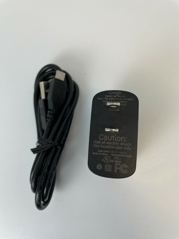 Genuine Original Google Chromecast Power supply wall charger 5.1V 850mA