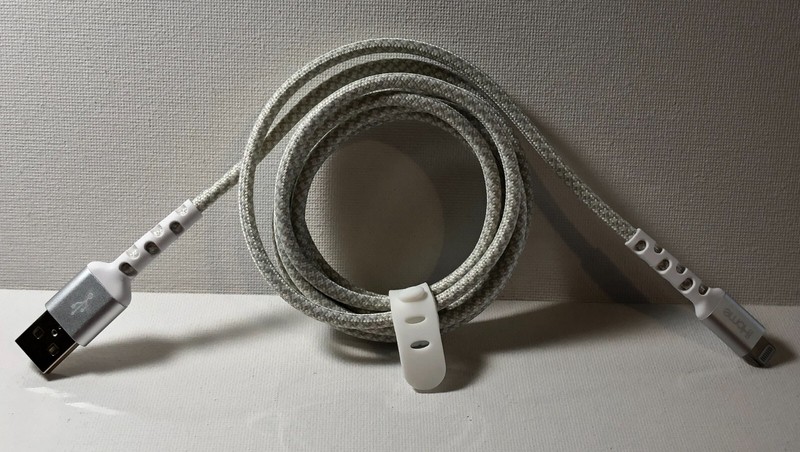 iHome 6' Fabric USB Lightning Cable for iPhone MFi-Certified gallery