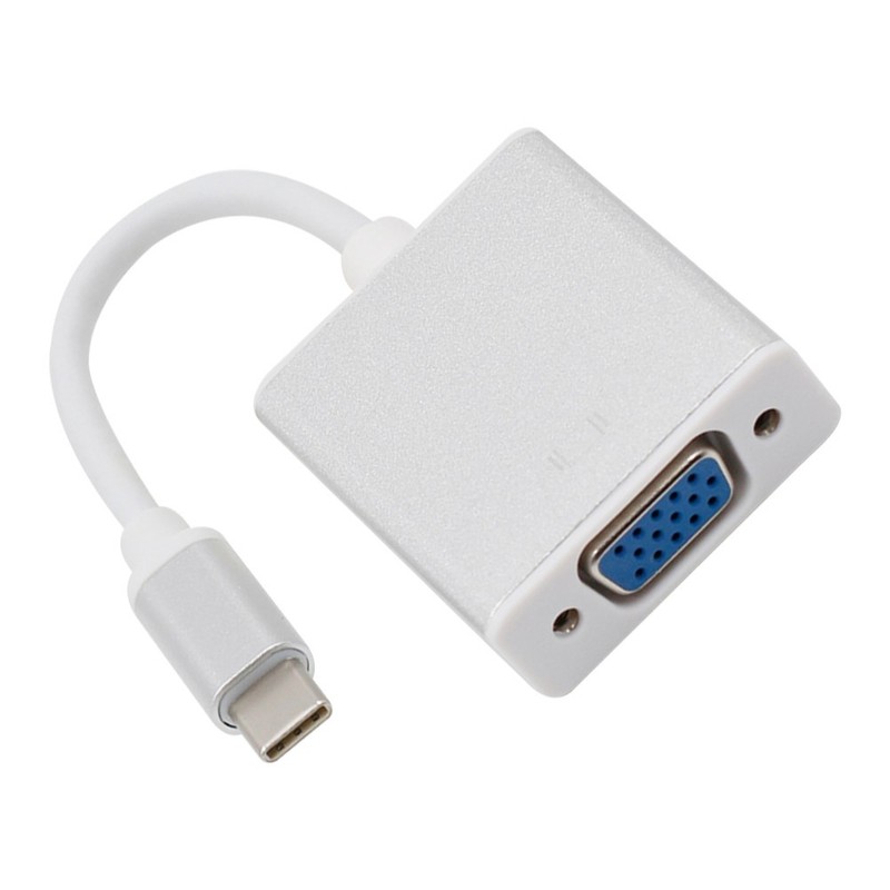 Computer Cable Adapters Display Cord for Monitor Type-c Vga Converter Usb-c gallery