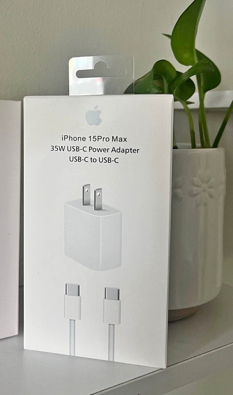 iPhone Charger Power Box and Cable Type C NEW And Sealed Box Fast Shipping