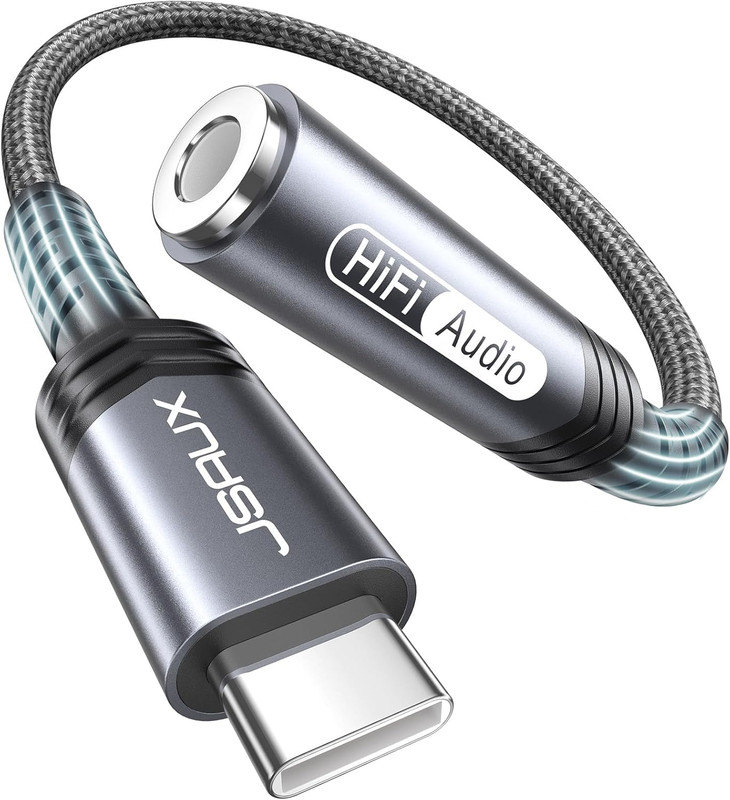 USB Type C to 3.5Mm Female Headphone Jack Adapter, USB C to Aux Audio Dongle …