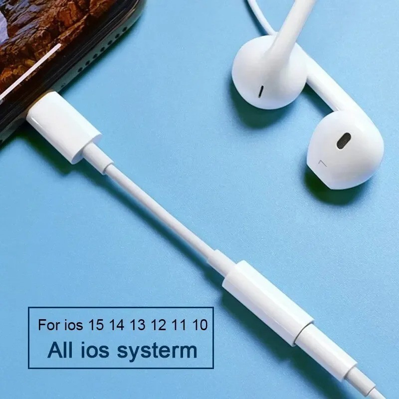 Headphone Adapter for iPhone 11-14, SE, XS, XR, X, 8, 7 to 3.5mm AUX gallery