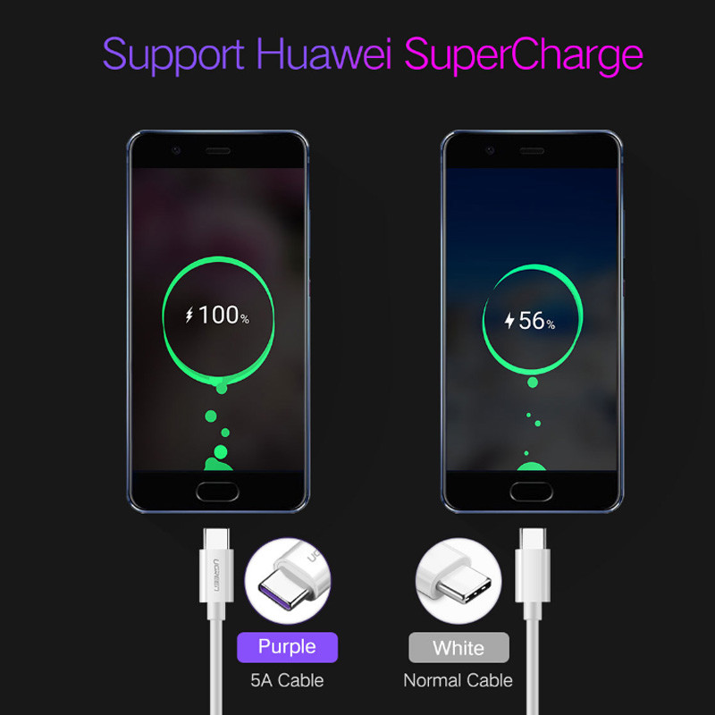 5A Fast Charging USB Type C Data Cable Super Charge for Huawei Mate 9 P9 P10 LG gallery
