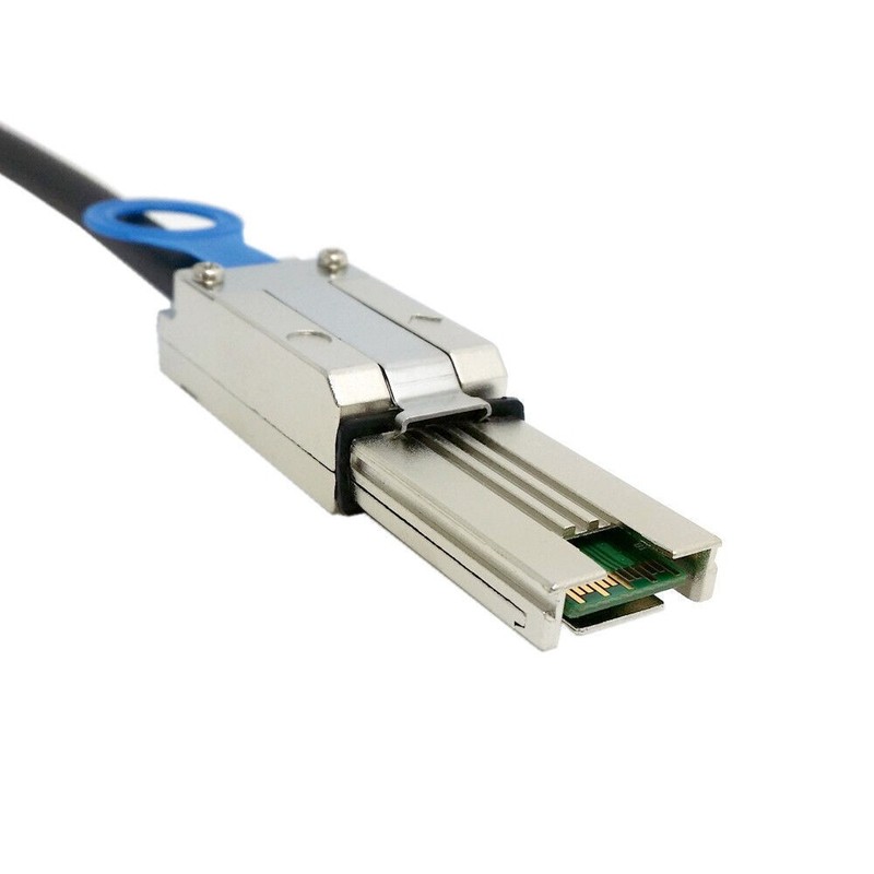50cm External Mini SAS 4X SFF-8088 to Mini SAS High Density HD SFF-8644 Cable gallery
