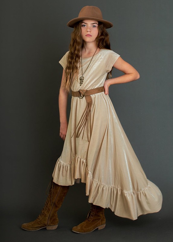 Joyfolie Aleena Ivory Dress Size 7 Girls One-Piece Party Casual gallery