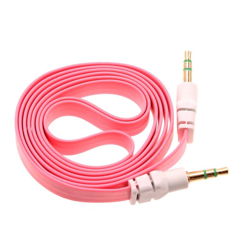 3.5mm Aux Cable Adapter Car Stereo Aux-in Audio Cord Speaker for Smartphones