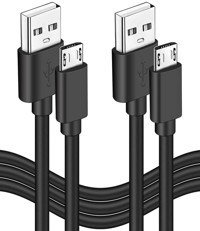 2-Pack 10FT Micro USB Power Cable for Fire TV Stick,for Roku Streaming Stick,…