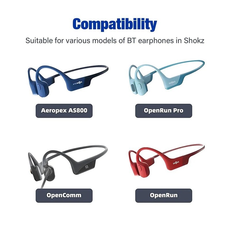 Magnetic USB Cable For Aftershokz Shokz AS800 S803 S810 Headphones Charger gallery