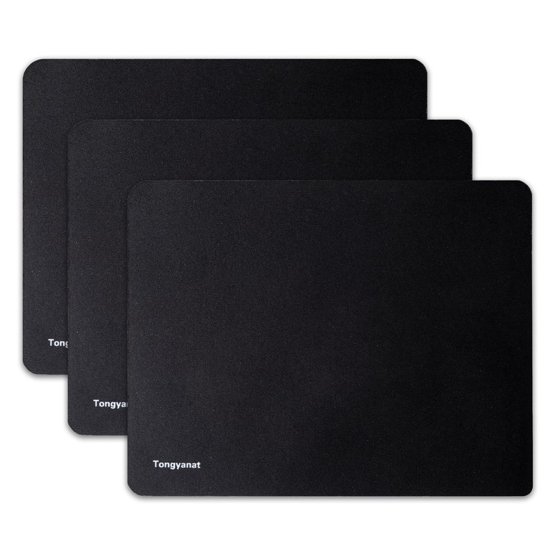3 Pack Mouse Pad, Ultra-Smooth Gaming Mousepad, Non-Slip Rubber Base, Waterpr…