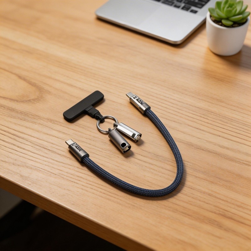 240W USB-C Charging Wrist Strap Lanyard Compatible with Most USB-C Devices gallery