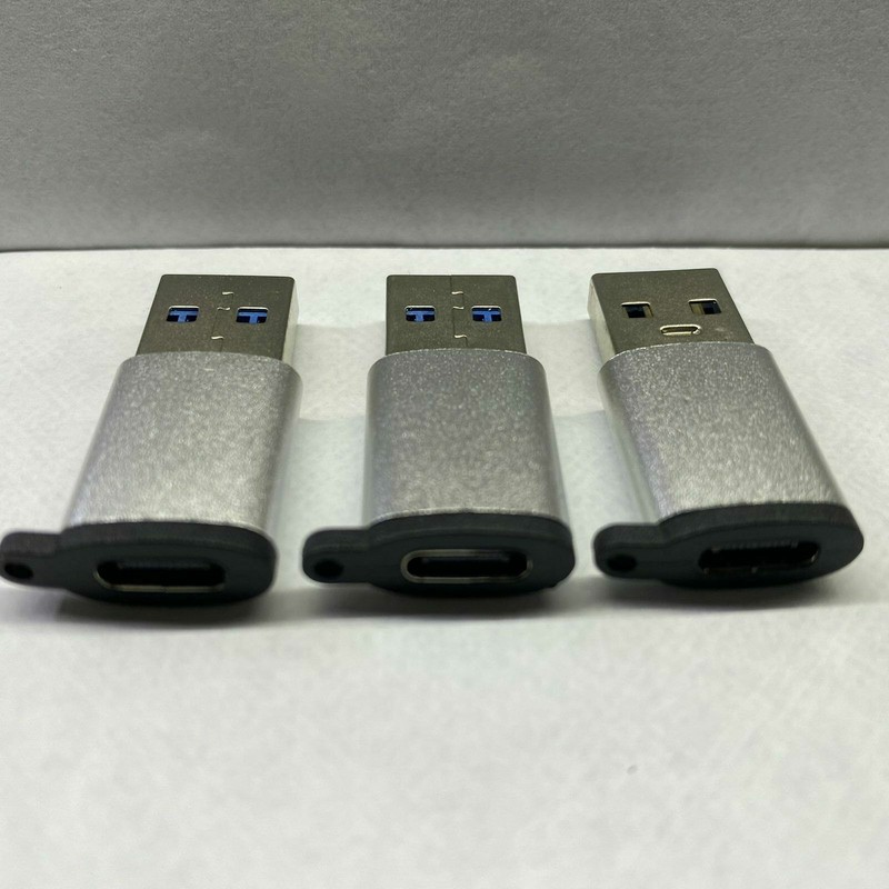 3 PACK USB C 3.1 Type C Female to USB 3.0 Type A Male Port Converter Adapter SLV gallery