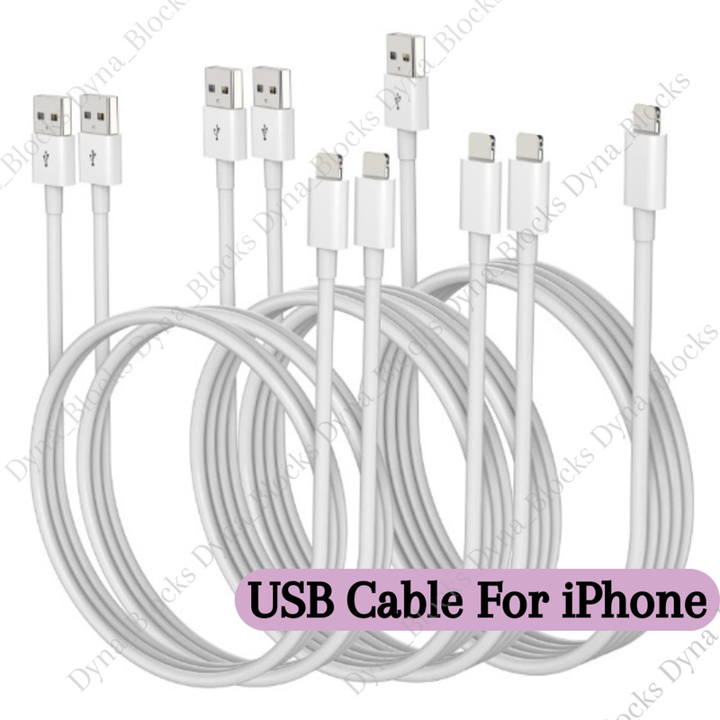 USB Charging Cord For iPhone SE 6s 7 8 Plus XS XR 11 12 13 14 Charger Cable Lot