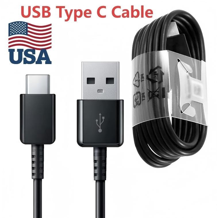 3FT USB Type C Cable Charging Cord Charger For Samsung Galaxy S22+ S23+ etc.