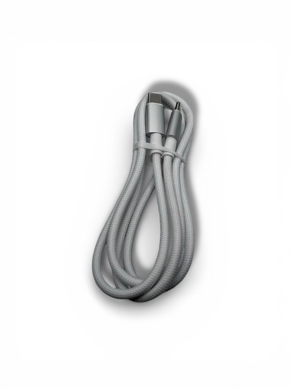 USB C to USB C Cable 100W Fast Charge for iPhone 15 Android 1M Nylon Braided gallery