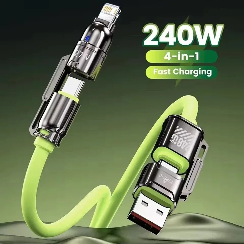 Super Fast Charging 4 In 1 Data Cable gallery