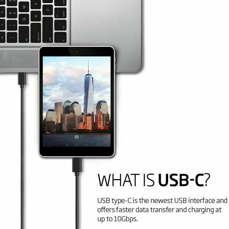 USB Adapter Fast Wall Charger Type C With Phone Charging Cable For SamsungGalaxy gallery