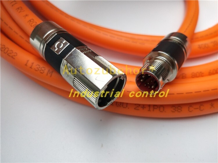 1pc New Servo Motor Extension Power Cord 6FX8002-8QE04-1AF0 5M