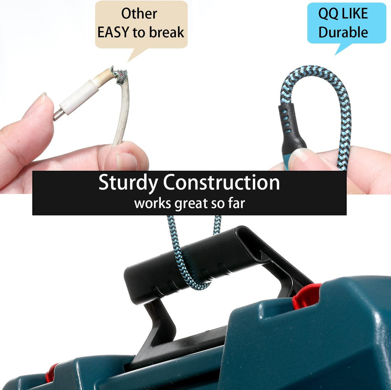 USB C to C Cable, 60W 3 Pack Fast Charging Cords 6Ft QC & PD 2-In-1 USB-A/C to T gallery