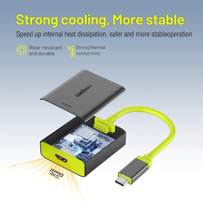 USB-C to HDMI Phone Adapter 4K 1080P HDTV for Android Samsung LG HTC Moto MacPro gallery