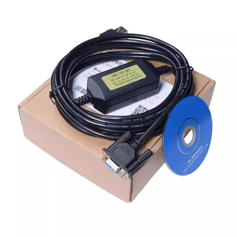 PLC Programming Cable for SLC 5/03 5/04 5/05 Series 1PC New USB-1747-CP3