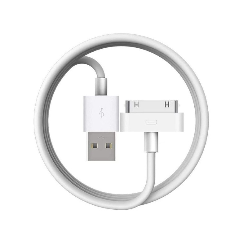 30 Pin USB Data Sync Cable Charger For iPhone 4/ 4S /3GS/2G iPod Nano iPad 1/2/3