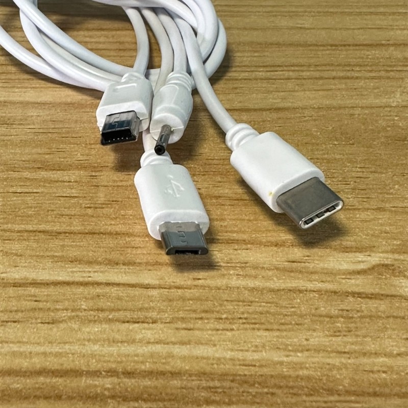 Versatile USB Charging Cable 4 in 1 Cable for Smartphones Tablets & Accessories gallery