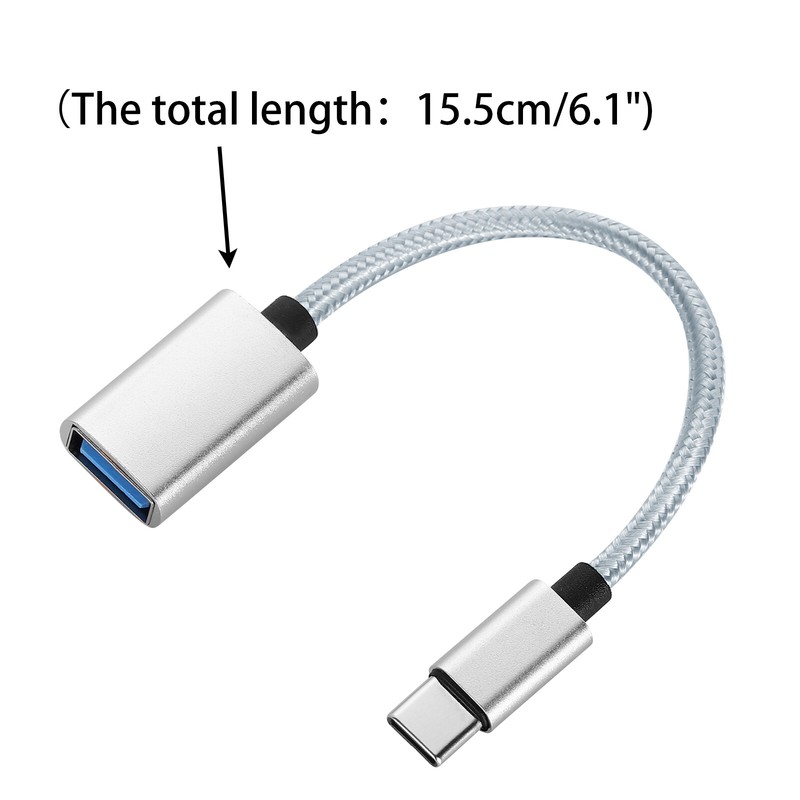 Type C USB-C 3.1 Male To USB 3.0 Type A Female OTG Converter Adapter Cable Cord gallery