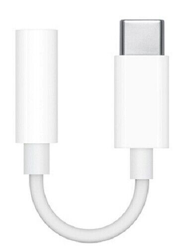 Genuine Apple USB-C to 3.5mm Headphone Jack Adapter 3.5 mm (A2049 | MU7E2AM/A)