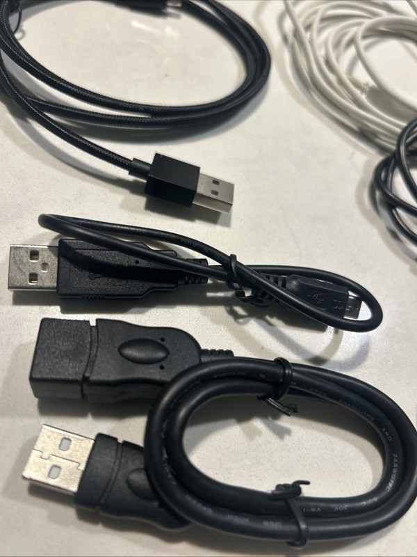 Lot Of 12 Micro USB Cable New &used gallery