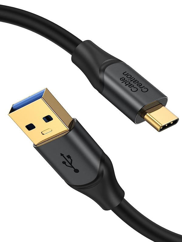 USB C to USB a Cable 1FT, Type C to USB 3.1 USB 3.2 Gen2 10Gbps USB a to C Data