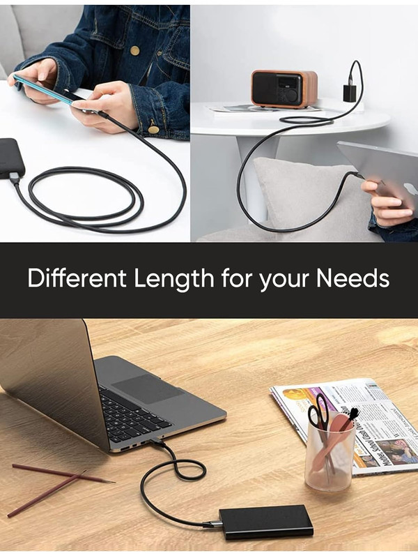 USB C to USB a Cable 1FT, Type C to USB 3.1 USB 3.2 Gen2 10Gbps USB a to C Data gallery