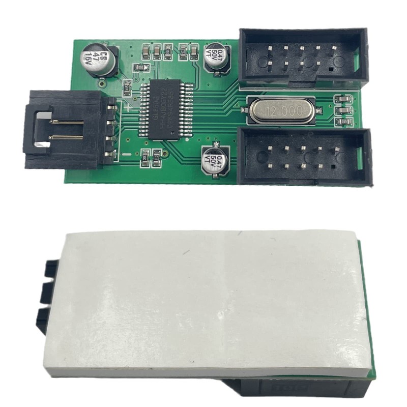9pin USB Header Male 1 to 2 Female Extension Splitter CableMotherboard 9-Pin ... gallery