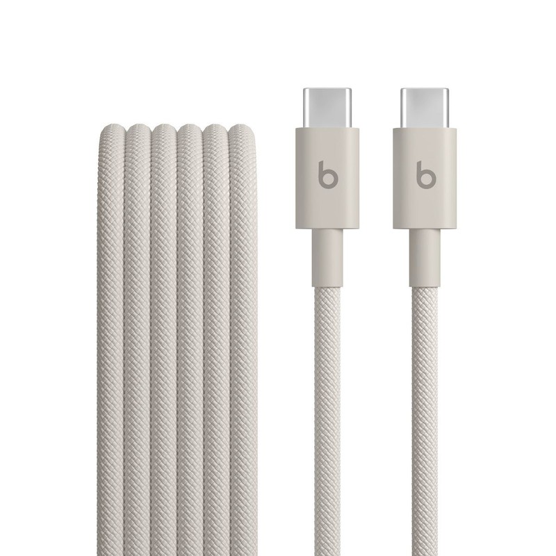 Beats A3393 (MDGD4LLA) USB-C to USB-C 60W Woven Cable (1.5m) Stone