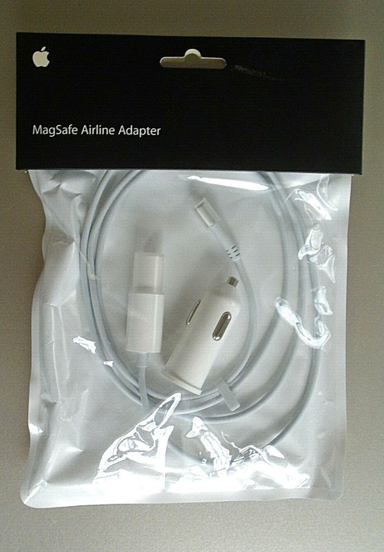 Apple MagSafe Airline Adapter MB441Z/A – NEW FACTORY SEALED
