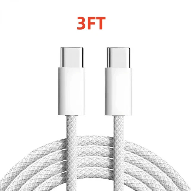 OEM SPEC USB-C Fast Charger For iPhone 16 15 Pro Max Plus Type C Cable LOT