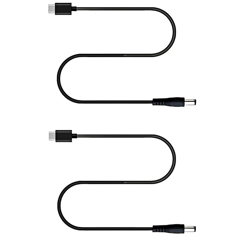 USB C to DC 5.5Mm X 2.5Mm(Compatible with 5.5X2.1Mm) Power Cord, USB Type C Inpu